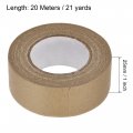 Uxcell 3pcs 25mm 1 Inch Wide 20m 21 Yards Masking Tape Painters Rolls Brown