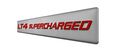 Lt4 Supercharged Red On Silver Highly Polished Real Aluminum Emblem