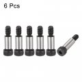 Uxcell Alloy Steel Hexagon Socket Head Shoulder Screws Bolts 5 8 Length 16 Dia 1 4-20 Thread 6pcs