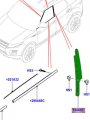 Genuine Land Rover Front Door Finisher B Pillar Range Evoque Lh Lr050760 New