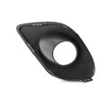 Fog Light Bezel For Dodge Charger 2015 2022 Front Passenger Side Models With Hood Scoop Textured Finish Replaces Ch1039171 