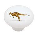 Zalmoxes Dinosaur Decorative High Gloss Ceramic Drawer Knob 
