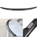 Aintier 1pc Carbon Fiber Spoiler Wing Compatible For 2007-2013 Bmw E92 M3 Coupe Glossy Black Rear Trunk Tail