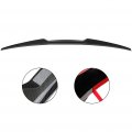 Aintier 1pc Carbon Fiber Spoiler Wing Compatible For 2007-2013 Bmw E92 M3 Coupe Glossy Black Rear Trunk Tail