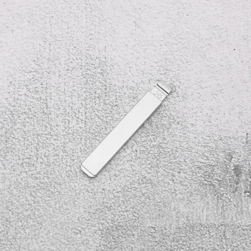10pcs Car Remote Flip Key Blades Va2 Va6 Uncut Smart Blank Blade Vehicle Emergency Spare Automotive Accessories