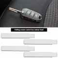 10pcs Car Remote Flip Key Blades Va2 Va6 Uncut Smart Blank Blade Vehicle Emergency Spare Automotive Accessories