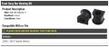 Front Sway Bar Bushing Kit Compatible With 2004-2010 Toyota Sienna