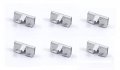 1983-1993 Mustang And Cobra Rear Taillight Lense Attaching Hardware Clips Set Of 6 