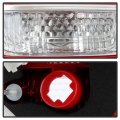 Acanii For 2013-2015 Chevy Malibu Ls Lt Eco Non-led Mounted Lid Inner Tail Light Lamp Replacement Left Driver Side