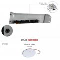Led Strip Drl Front Bumper Light Driving Lamp Silver Panel For 2007-2013 Toyota Tundra 2008-2017 Sequoia Power Switch Universal