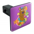 Groovy Scooby Doo Tow Trailer Hitch Cover Plug Insert For 1 25 In Receivers Heavy Duty Black Abs Plastic Uv Resistant Design