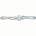 V-factor 9 Maltese Cross Billet Shift Rod For Harley-davidson Custom Applications 