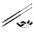 2 Pcs Front Hood Lift Supports Struts Shocks Gas Spring For Subaru Xv Crosstrek Gt 2017-2023 Black 