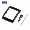 Uxcell Watch Strap Clasp Replacement Plastic Buckle For 16mm Width Bands Black 2 Pcs