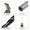 Uxcell Brad Point Drill Bits For Wood 10 5mm X 70mmward Turning Hss For Woodworking Carpentry Drilling Tool