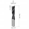 Uxcell Brad Point Drill Bits For Wood 10 5mm X 70mmward Turning Hss For Woodworking Carpentry Drilling Tool