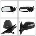 Power Door Side Mirror Left Driver Gloss Black Replacement For 2007-2011 Camry Hybrid 8794006924 To1320215