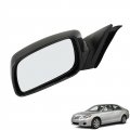 Power Door Side Mirror Left Driver Gloss Black Replacement For 2007-2011 Camry Hybrid 8794006924 To1320215 