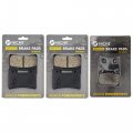Niche Brake Pad Set For Yamaha Yzf600r Fzr1000 Vmax 1200 Fzr600r 1fk-w0046-01-00 Front Rear Organic