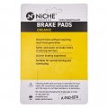 Niche Brake Pad Set For Yamaha Yzf600r Fzr1000 Vmax 1200 Fzr600r 1fk-w0046-01-00 Front Rear Organic