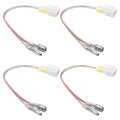 4pcs Car Door Speaker Wiring Harness Adapter Connector Plug Wires Fit For Subaru 2015-2020 Wrx Sti 2012-2019 Outback Legacy 