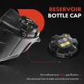 A-premium Engine Coolant Overflow Recovery Reservoir Tank W Cap Sensor Compatible With Bmw 550i 11-13 Gt 10-12 750i 09-12 750li