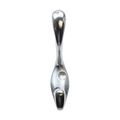 5 Pack Rok Hardware Heavy Duty Dual Home Closet Wall Towel Coat Hook 3-1 2 Brushed Chrome Rokch101bch