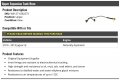 Upper Radiator Coolant Overflow Tank Reservoir Hose Compatible With 2010-2013 Jaguar Xj Naturally Aspirated