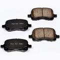 Z16 Replacement Ceramic Brake Pads Front 16-741 For Toyota Corolla And Chevrolet Prizm 1998 To 2002 Low Dust Noise Free Braking 
