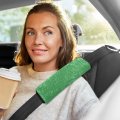 Odawa Clover Green Automotive Seat Belt Pads 2 Pack Padding Shoulder Strap Protector To Release Stress Your Neck And For Safety