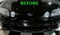 312motoring Fits 1995-1996 Lexus Sc300 Sc400 Chrome Grill Grille Kit Sc 300 400 95 96