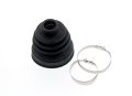 Rear Inner Cv Boot Kit For 2018 Polaris Rzr 4 900 Eps Heavy Duty Rubber With Grease And Clamps 