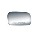 Passenger Side Mirror Glass For Nissan Nx And Sentra 4 Door Convex Chrome With Mounting Tape 3 5 16 In X 13 Model 90106 
