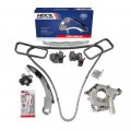Moca Timing Chain Kit With Oil Pump Fit 2004-2008 For Nissan Altima Maxima Quest 3 5l Dohc 24v Vq35de Engine Code 