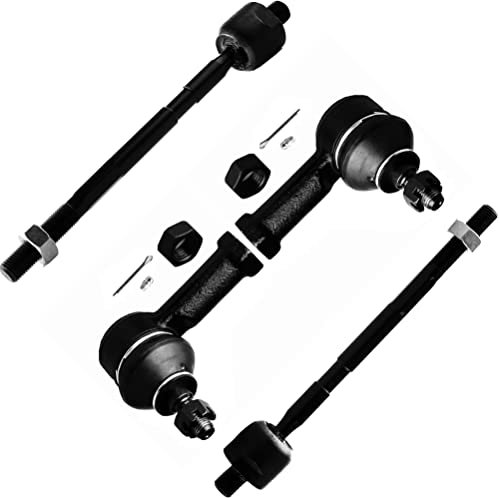 Front Suspension Set Of 4 Inner Tie Rod End Outer Fit 1995-2000 For Chrysler Sebring Dodge Avenger 1995-1999 Mitsubishi Eclipse