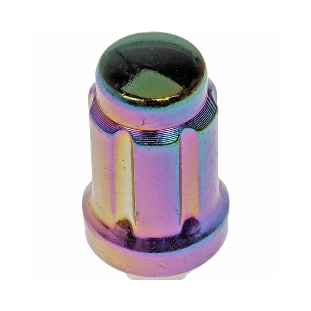 Spline Drive Wheel Lock Set For Mazda B2300 B4000 2010 Alloy Steel Neo Chrome Finish External Pattern Fine Thread Acorn Nut 20