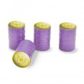 Green Lantern Blackest Night Sinestro Corps Yellow Logo Tire Rim Wheel Aluminum Valve Stem Caps