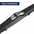 X Autohaux 12inch Rear Windshield Wiper Blade Arm Set For Vauxhall Astra 2005 2006 2007 2008 2009 2010