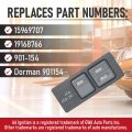 Replacement 4wd Selector Switch Compatible With Chevy Gmc Vehicles K1500 1996-1999 K2500 Suburban Tahoe 1996-2000 Yukon