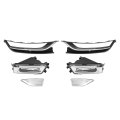 Hecasa Fog Light Assembly For 2012-2015 Volkswagen Passat Replacement 56d853665 56d853666 Drivers Passengers Side Front Bumper 