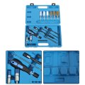 19pcs Diesel Engine Injector Seat Brush Tool Replacement For Most Applications
