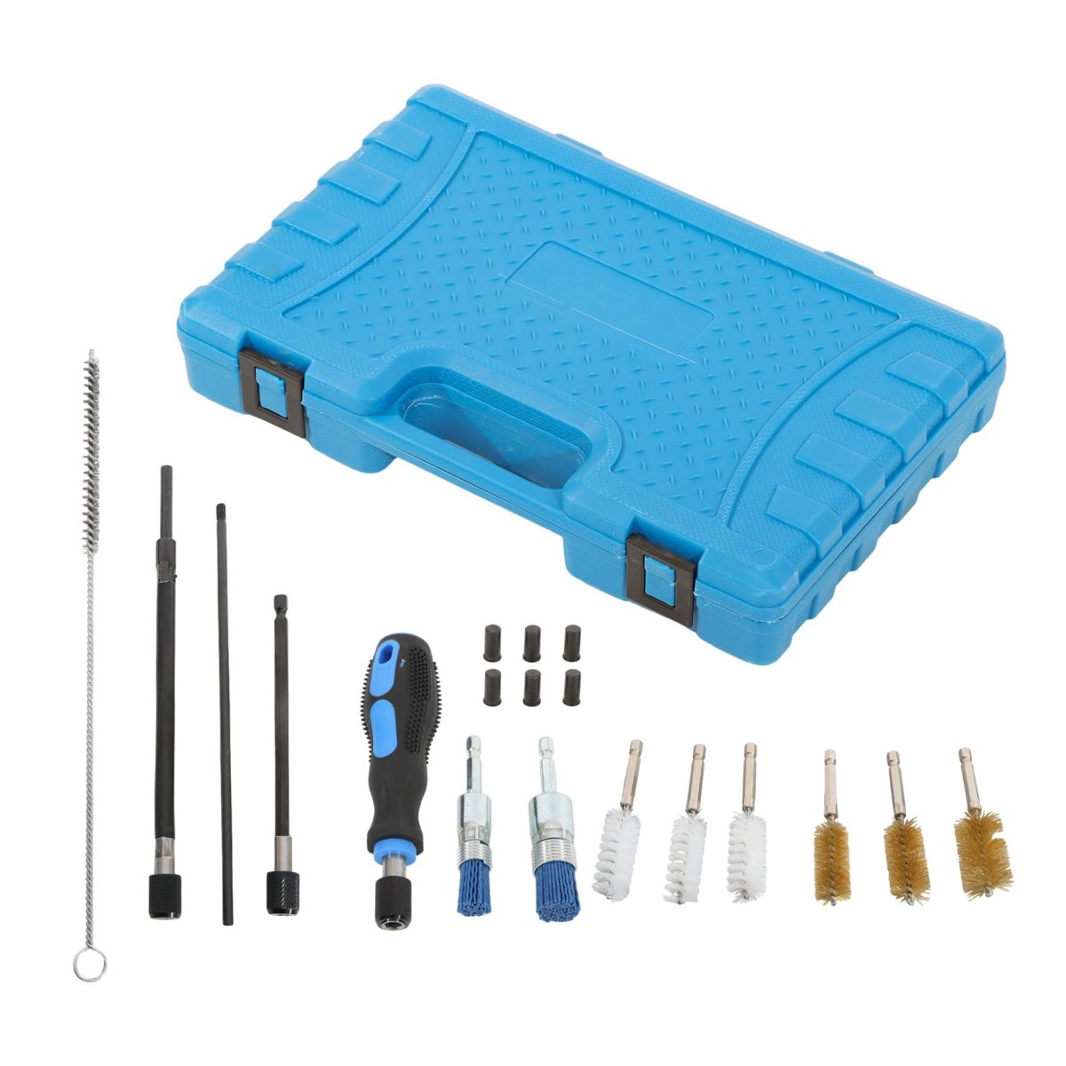 19pcs Diesel Engine Injector Seat Brush Tool Replacement For Most Applications