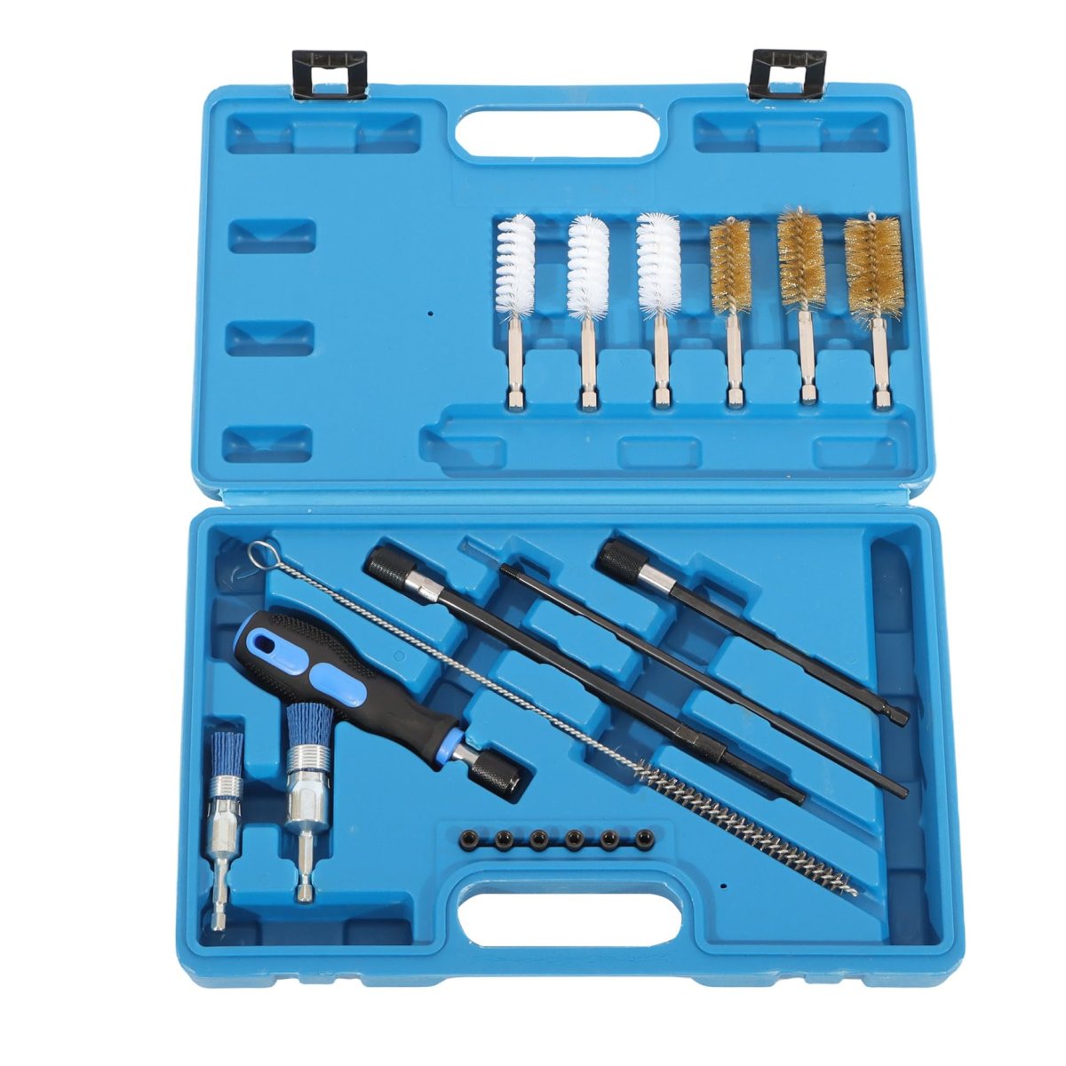 19pcs Diesel Engine Injector Seat Brush Tool Replacement For Most Applications