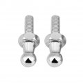 Fydun Ball Stud Bolt Ended Bonnet 2 Pcs Car Stainless Steel M6 For Gas Struts