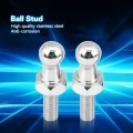 Fydun Ball Stud Bolt Ended Bonnet 2 Pcs Car Stainless Steel M6 For Gas Struts