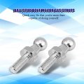 Fydun Ball Stud Bolt Ended Bonnet 2 Pcs Car Stainless Steel M6 For Gas Struts