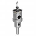 Uxcell Carbide Hole Saw Drill Bit 30mm Cutter For Stainless Steel Alloy Cast Iron Copper Metal Sheet With Limit Step