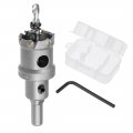 Uxcell Carbide Hole Saw Drill Bit 30mm Cutter For Stainless Steel Alloy Cast Iron Copper Metal Sheet With Limit Step