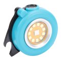 Keychain Flashlight Aluminum Alloy Portable Led Torch With Rgb Modes Emergency Light For Camping And Car Repair Blue