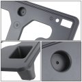 Factory Style Front License Plate Mounting Bracket Compatible With Honda Fit 18-20 Matte Black